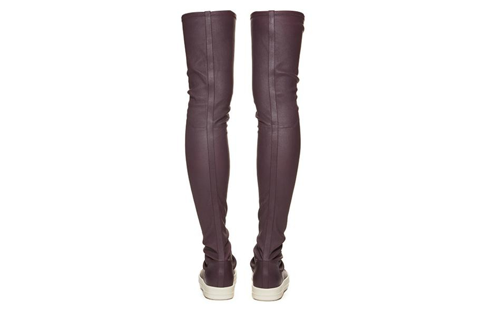 RICK OWENS Stocking Over-the-kee Boots