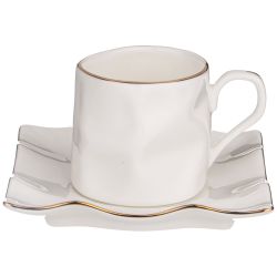 КОФЕЙНЫЙ НАБОР LEFARD "РАФФЛ ГОЛД" НА 6 ПЕР. 12 ПР. 130 МЛ (КОР=12НАБ.)