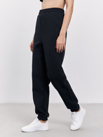 Брюки женские с начесом (темно-серый)