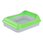Лоток с бортом Барсик (зелёный) (комплект 17 шт)