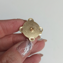 Кнопка пришивная 16 Золото