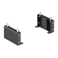 Фланцы цоколя боковые для корпусов RAM fit, ГхВ 300х100 мм,  комплект - 2 шт.