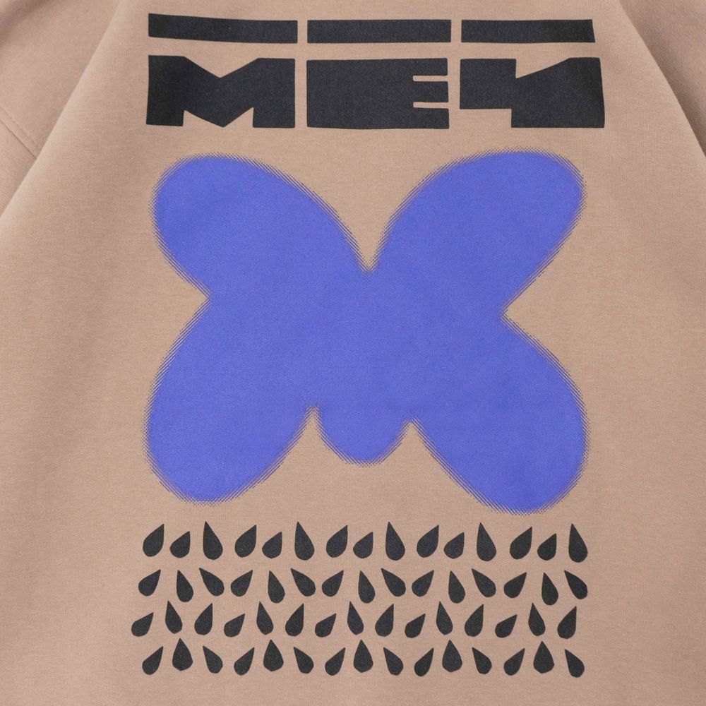 Худи Меч FW23 HD Warm Butterfly Chestnut