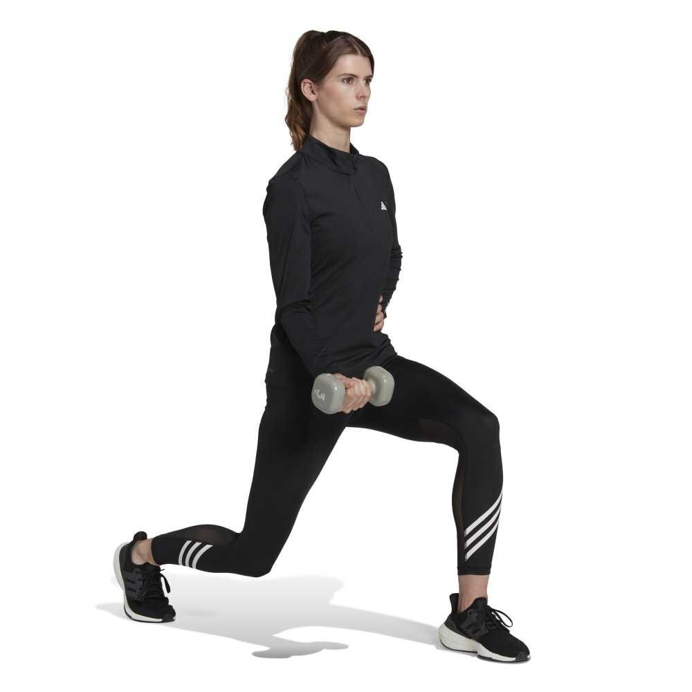 Футболка T-shirt adidas TF Train 14Z LS black