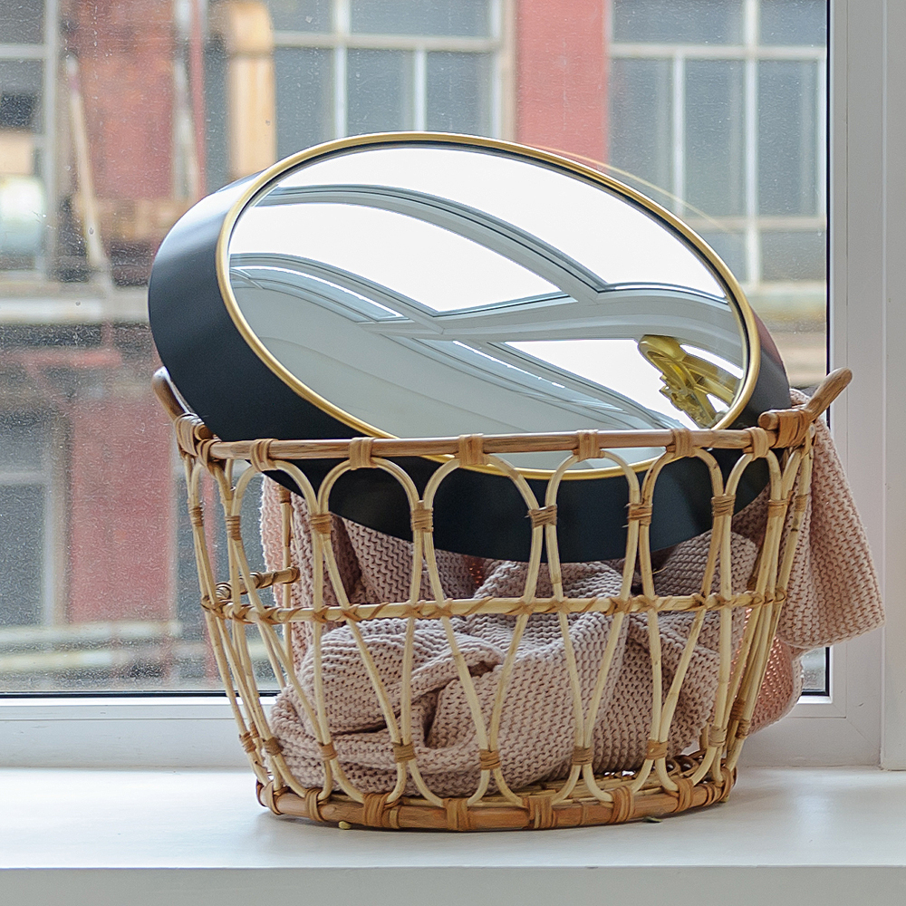 Декоративное настенное зеркало Морган S fish-eye Объект мечты