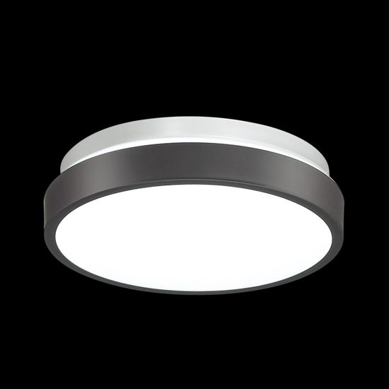 3012/AL MINI SN 000 Светильник пластик/белый/черный LED 12Вт 4000K D200 IP43 SMALLI
