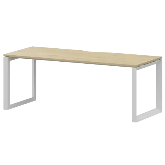 Стол на металлокаркасе НТМП.О-180  1800x730x750 Аргентум-МП