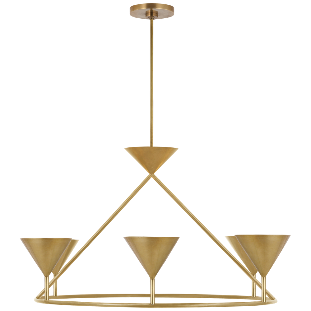 Люстра Visual Comfort Orsay Large Ring Chandelier