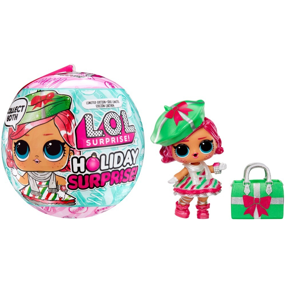 L.O.L. SURPRISE - Кукла ЛОЛ Рождество в шаре Holiday Surprise 510666 / артикул   510635 510666  / GTIN 035051510666