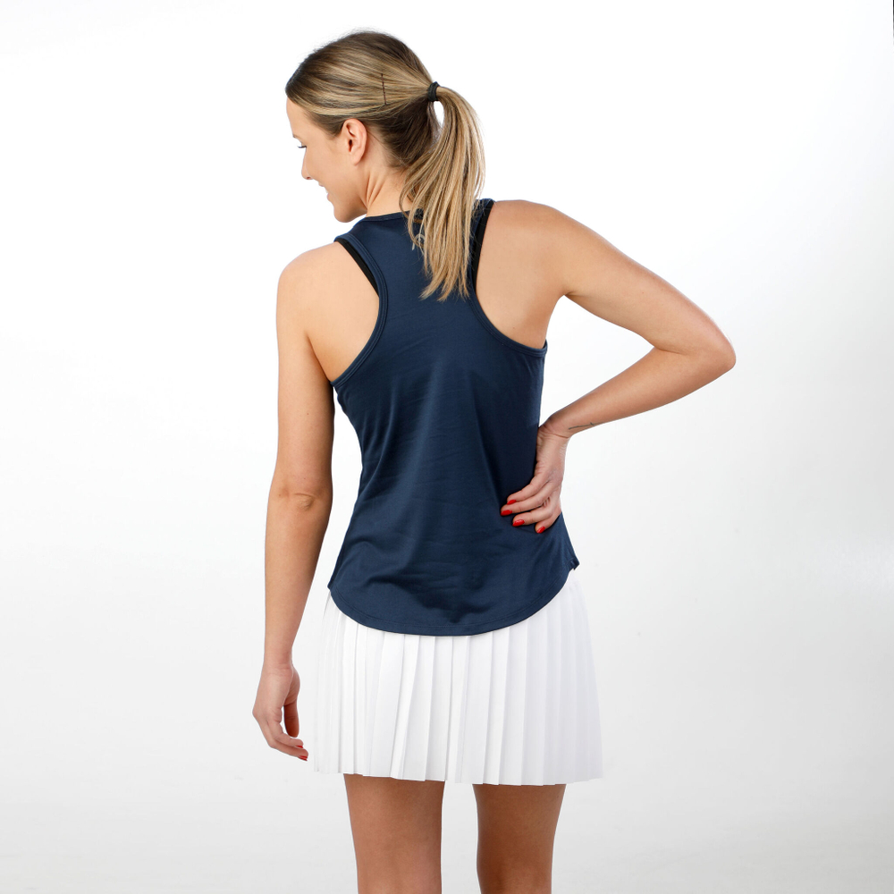 Женская теннисная майка HEAD Janet Tank Top Special Edition Women - Dark Blue, White