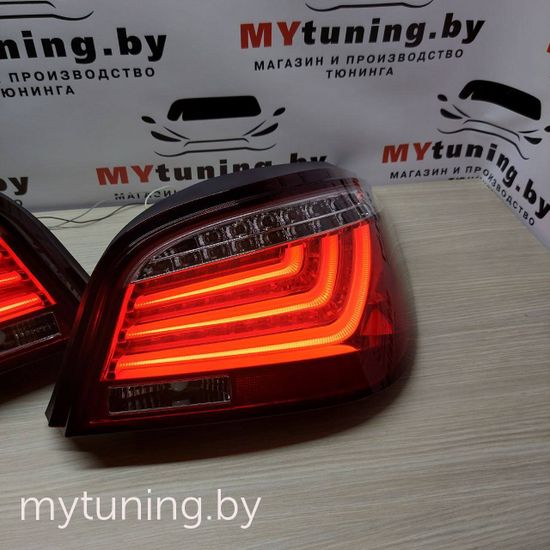 Задние фонари для BMW 5 E60 LCI (07-10) LED красные светлые