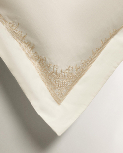Наволочка Zara Home сатин, хлопок 100%, однотонный, 6170/091
