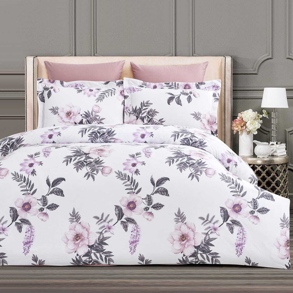 Постельное белье 2 спальное евро Arya home Alamode Ames