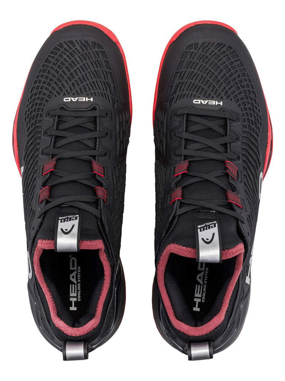 Мужские теннисные кроссовки Head Endure Pro - black/red