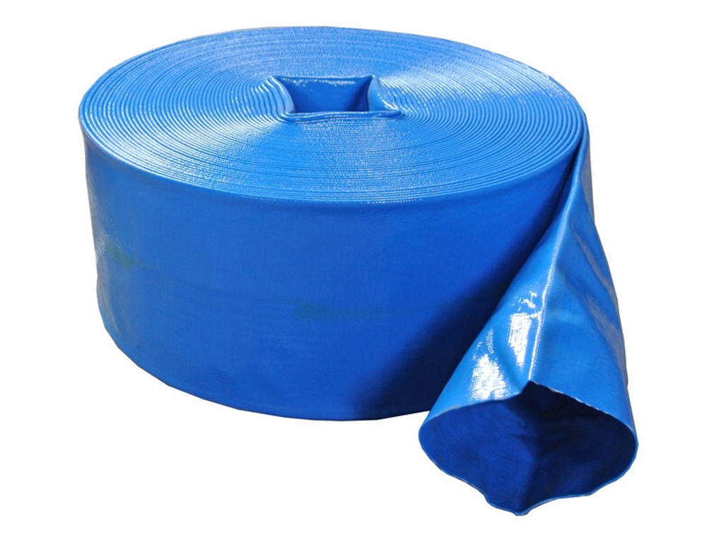 Лента PVC LAY FLAT (ЛЕЙФЛЕТ) Турция Ø 75мм. (100м.)