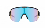 Очки BLIZ BREEZE Nordic Light Coral: Orange w blue multi (Brown with silver mirror), Matt Black