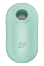 Мятный вакуумный вибростимулятор клитора Satisfyer Pro To Go 2 (Цвет: мятный)