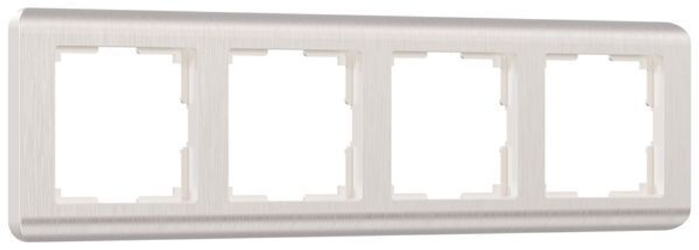 Рамка на 4 поста Stream (перламутровый)