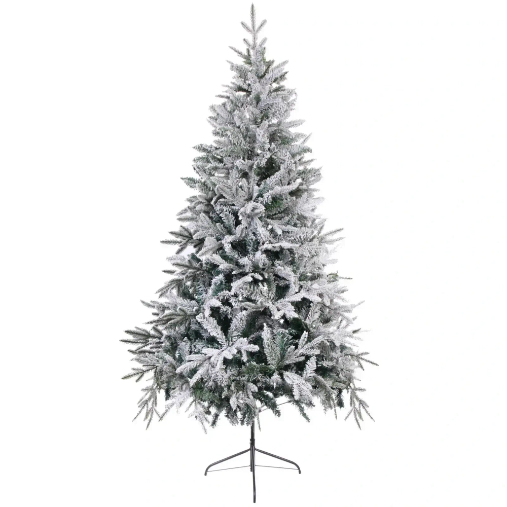 Ёлка «Сибирская вьюга» 180 см, ПВХ, резина (650 веток)