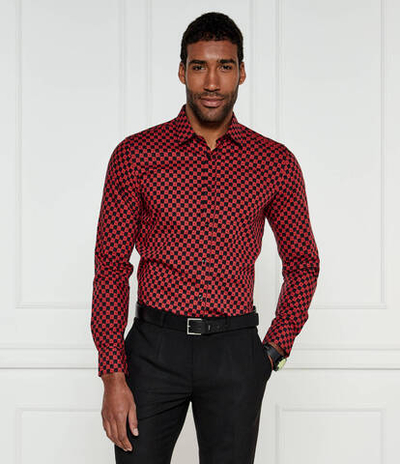 Рубашка Elisha02 HUGO - красный(50534076)
