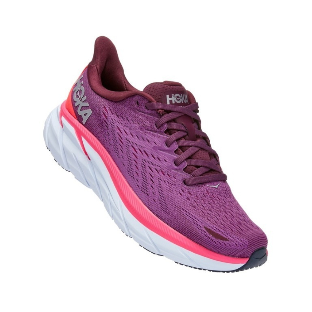 Кроссовки женские HOKA W CLIFTON 8 Grape Wine / Beautyberry