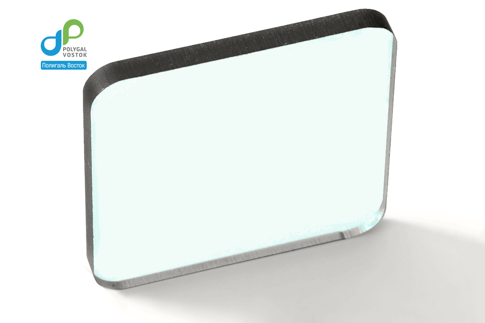 Монолитный поликарбонат 12х2050х3050 Прозрачный КИВИ (гарантия 10 лет) (13 л в пал.)