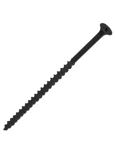 Саморезы черные по дереву 4,2x76 (50шт)