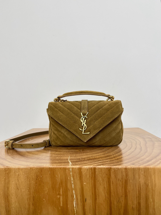 Saint Laurent College Mini Chain Bag