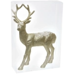 Фигурка новогодняя MAGIC «Лесной олень» 32*22*6 см, Золото