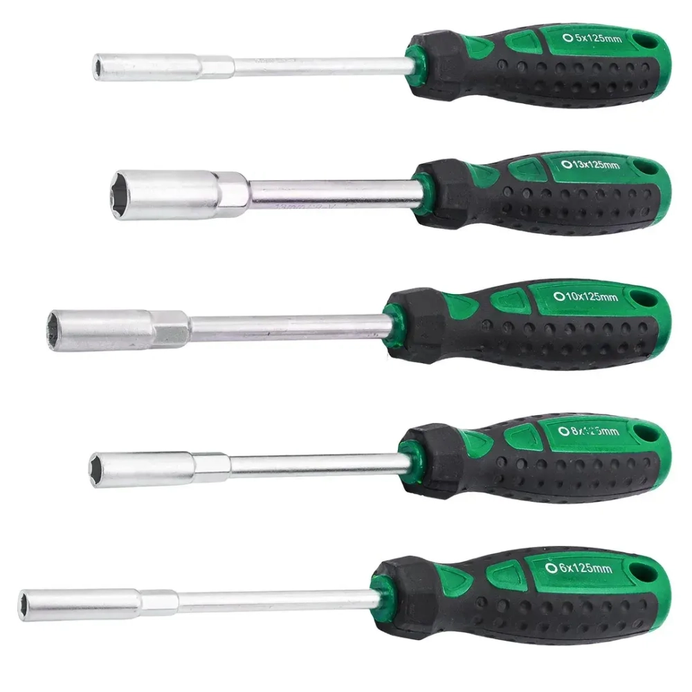 Ключи торцевые 6-гранные, набор 5пр. RockFORCE RF-7005G