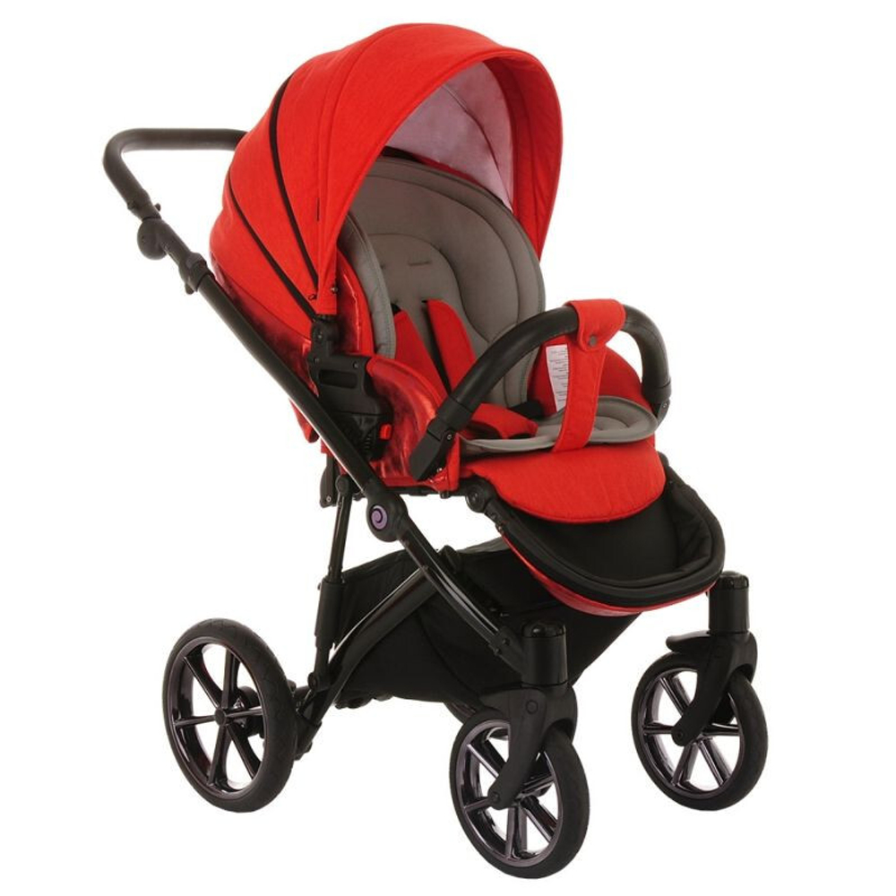 Коляска 2 в 1 Viva Life Majestic New 2020 Ruby №040 (Красный)