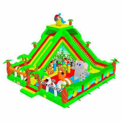 Коммерческий надувной батут «Сафария», 10*10*7,9 м