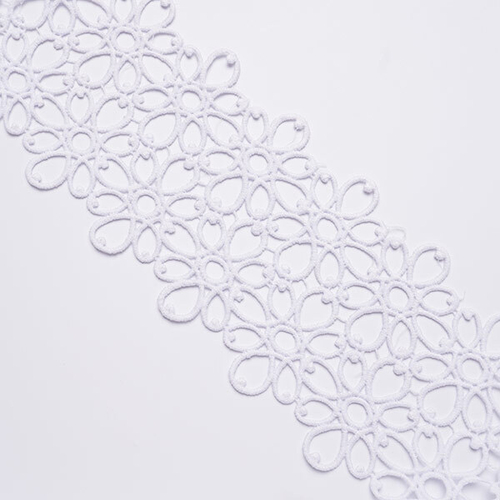 Кружево/Капроновое/ПЭ 13см белый