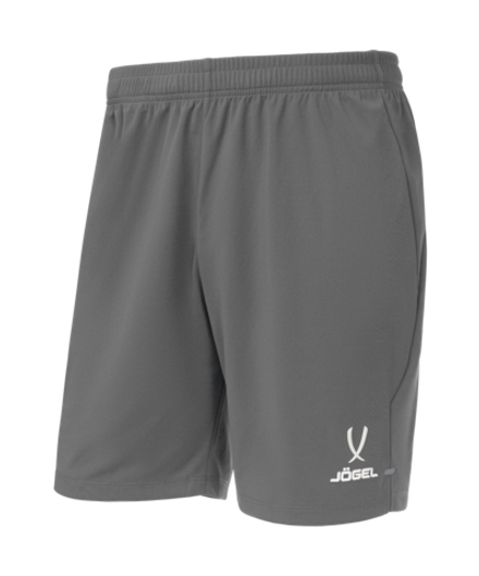 Шорты тренировочные без карманов JÖGEL PREMIER PerFormDRY Training Shorts, темно-серый