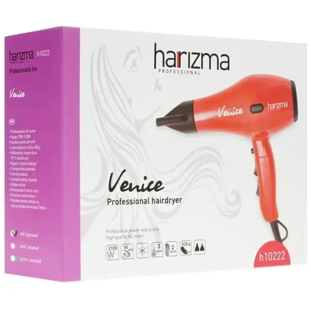 Фен профессиональный Harizma Venice 2100 Вт (h10222-03)