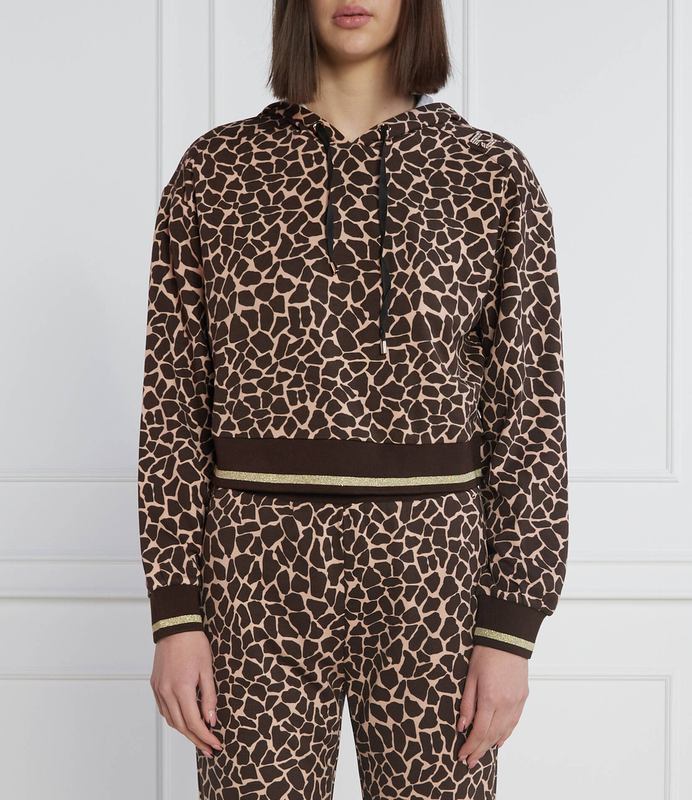 Худи Liu Jo Sport - коричневый(TA3109 J6182)