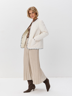 Куртка-жакет стеганая шанель на кнопках