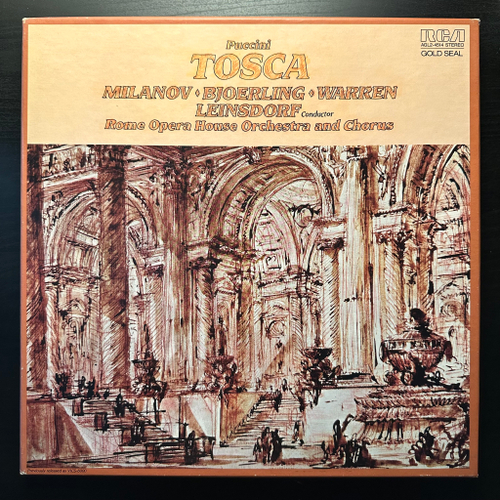 Пуччини - Тоска 2LP (США 1973г.)