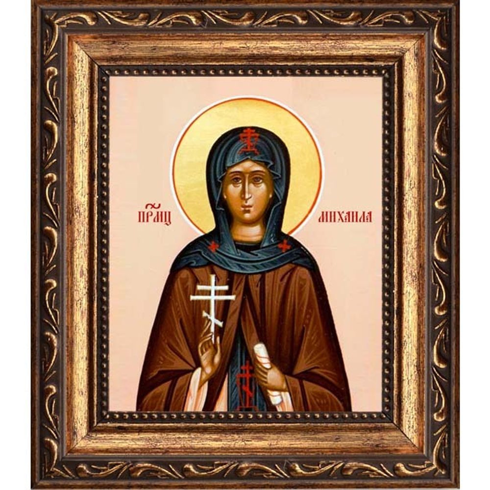 Михаила (Иванова), схимонахиня Преподобномученица. Икона на холсте.