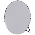 Зеркало настольное «ФРАТЕЛЛИ», серо-белый цвет, 15*15см (коробка)