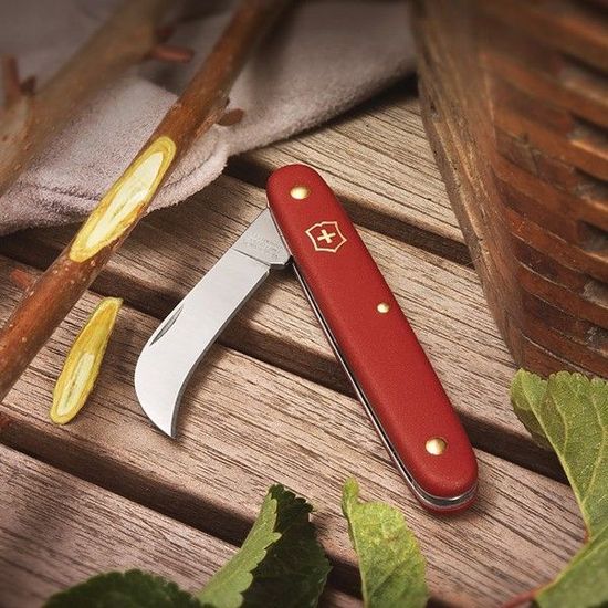 Нож Victorinox Floral садовый 3.9060 красный - 1 функция