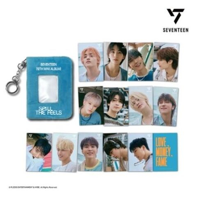 товары SEVENTEEN - SPILL THE FEELS OFFICIAL MD LENTICULAR MINI CARD & BINDER