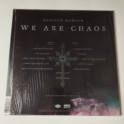 Винтажная виниловая пластинка LP Marilyn Manson We Are Chaos (EU 2020) (White Vinyl)