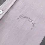 Сорочка мужская Ymkashix Puff лиловая