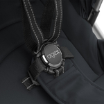 Коляска Agex Life 3 в 1 хромированная рама с автокреслом i-Safe Grey ALM606 Midnight Grey (Темно-серый)