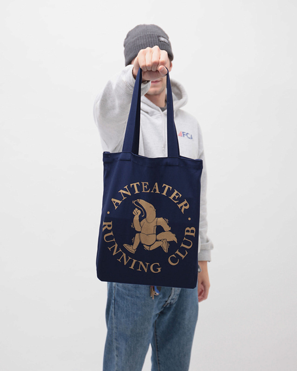Сумка ANTEATER Shopperbag-Navy-Gold