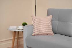 Диван Отто, шагающая еврокнижка, велюр, серый