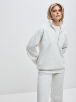 Свитшот Reed в цвете светло-серый меланж