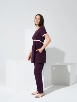 Комплект брючный для беременных туника со штанами