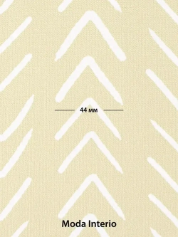 Обои виниловые флизелиновые, геометрия на желтом, ковер, мешковина, метровые, для детской, Arrow (Moda interio)